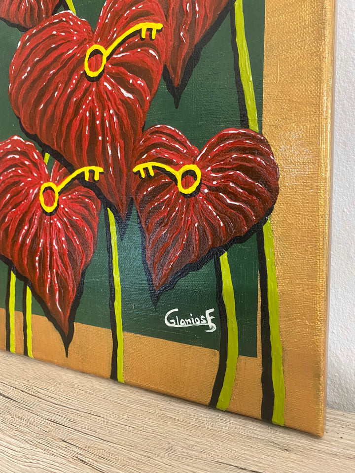Cœur à prendre – Œuvre unique - 30x40 cm