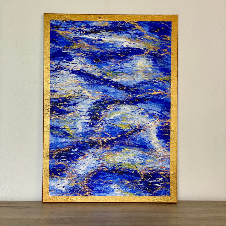 Golden hour – Œuvre unique - 50x70cm