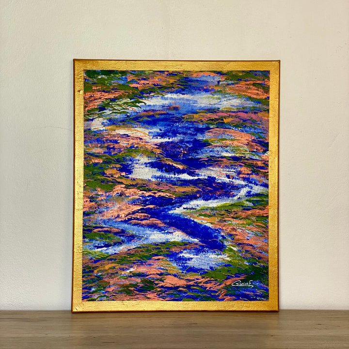 Mer nature – Œuvre unique - 50x61 cm