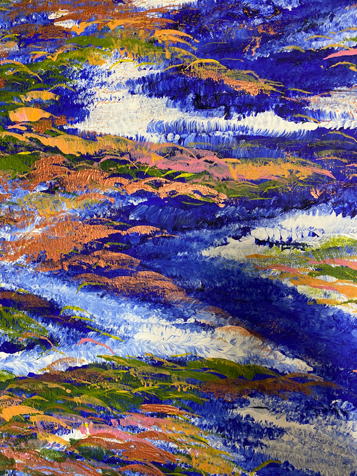 Mer nature – Œuvre unique - 50x61 cm