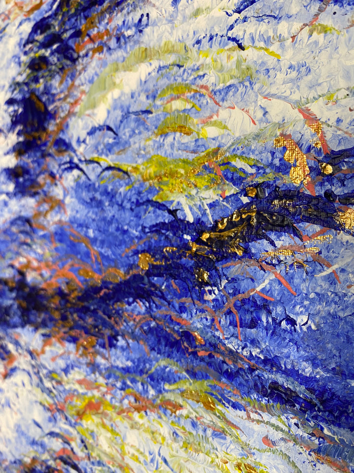 Golden hour – Œuvre unique - 50x70cm