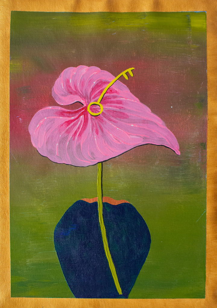 Série Cosy n°1  - Collection Les Anthuriums - Art mural imprimable - A5 à A2