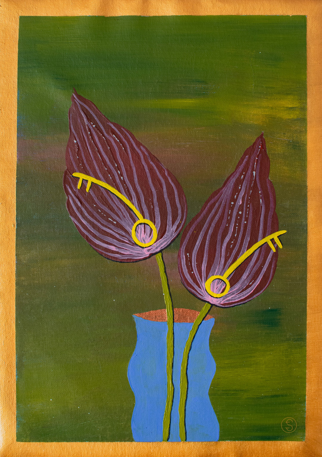 Série Cosy Complète  - Collection Les Anthuriums - Art mural imprimable - A5 à A2 - 4 œuvres
