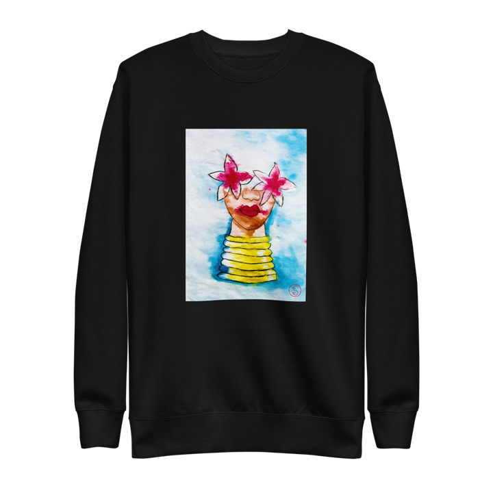 01. Sweatshirt - Flowers n°2