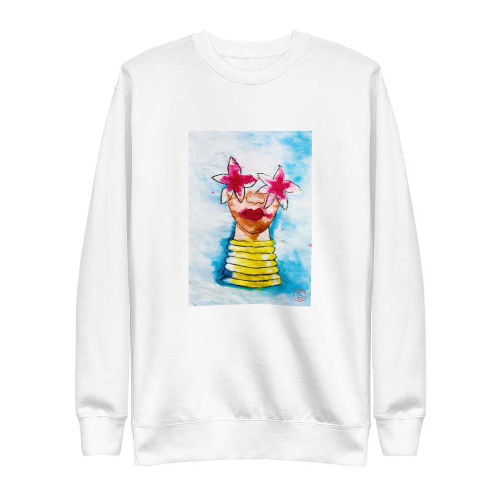 01. Sweatshirt - Flowers n°2